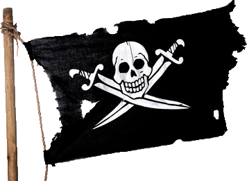 cut pirate flag